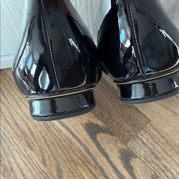 Franco Sarto Black Patent Slip-on Elegant Shoes for Women 7.5M - Picture 3 of 7